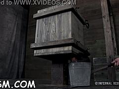 Sadomasochism Couple’s Rough Blowjob In Private Session