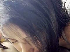 Blowjob For Cuckold With Cum In Mouth