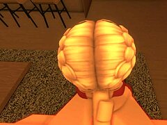 Roblox girl sucks small cock of royal boyfriend