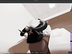dude, getting banged hard in a fastfood roblox spot!