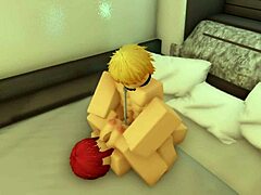 Denji and Makima in Wild Roblox Action