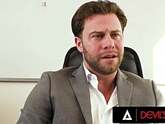 Jesse Pony’s office ass pounded by boss