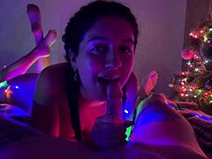 Stepsister Plays with My Dick and Delivers an Unforgettable Blowjob