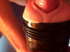 yo, check me banging this fleshlight in homemade vid