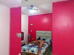 Masked Latina Petite Achieves Intense Orgasm During Hardcore Creampie In Hotel Room