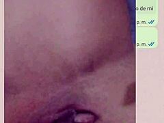 Latina Maid Gets Wild on Web Chat