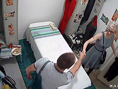 Can you handle this incredible BDSM fuck in massage room?