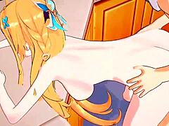 Yo, Escoffier’s craving you to dive into her pussy from Genshin Impact!