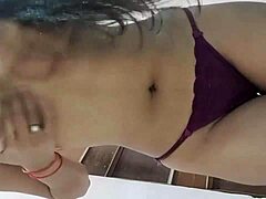 Step Sister Reveals Hot Desi Charm in Private