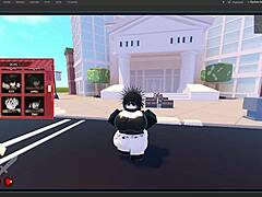 Wild Group Sex Game Unfolds in Whorblox Skins Part 7