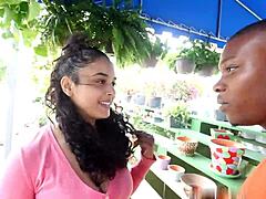Yo, check Prada, South African baddie, giving public blowjob?