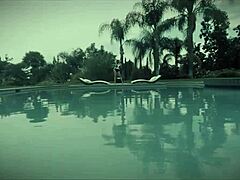 Hey Jillian Jansen, wanna cool off in the pool with Seth's cock inside you?