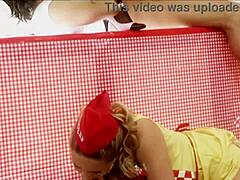 Ever Tried a Foodie Foursome with Milf Waitresses Diana Gold and Eva Mercedes?