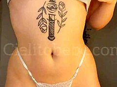 Damn! Argentinian Dancing in White Micro Thong Trailer!