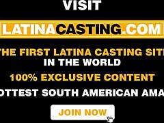 i saw sassy brazilian babe skip panties at latina casting