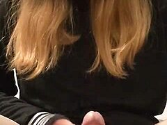 transgirl explores fleshlight in solo session