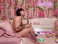 Nasty Della Cate's Pink Room Fun