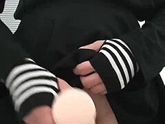 Hey, check this transgirl banging a fleshlight full vid!