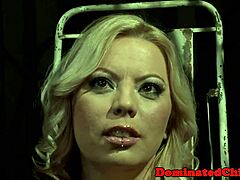 Yo, check this busty MILF getting dominated and fucked hard in a cage! 🔥