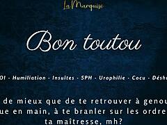 Bon Toutou - French Femdom Audio with Jerk Instructions