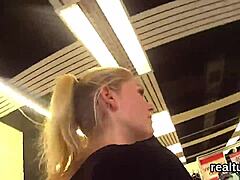 Hey, watch this glamorous Czech kitten teased in mall before POV banging!