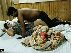 Hot Milf Bhabhi's Romantic Encounter With Black Devar