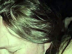 Milf cougar swallows cum load