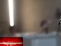 Motel Hidro Threesome with Cute Redhead and Brunette in Wild Action Pt1