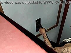 Petite Amateur Sucks Cock at Glory Hole Debut
