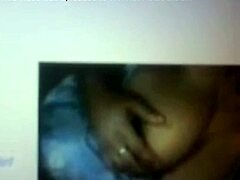 this casual scene features a woman with big natural tits showing off her boobs and curves in everyday action