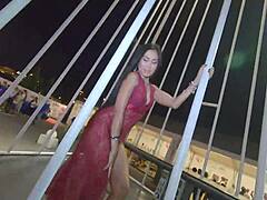Andy Casanova Presents Suzie Q in a Seductive Dance Performance with Small Tits and Asian Flair.