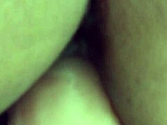 I Can't Believe the Double Penetration! Huge Brunette Slut Moans Loud With Toy and Cock in Her Ass.