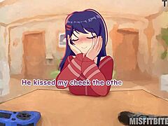 fucking the player in a wild backyard romp. his moves got me bent over quick.