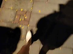 Shemale Ting Xuan Masturbating in Public Park