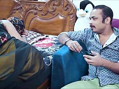 Horny Indian wife in sari craves intense devar bhabhi action