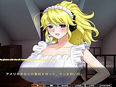 maid-san, what's that boin game honey scene 3 english about?