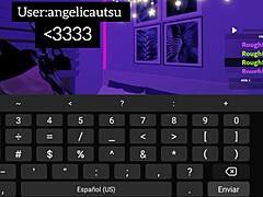 Follando Amiga in Roblox Condo with Monster Cock Doggystyle Anal