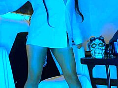 Wonderful Blue Masturbates Live With Cute Young 18+ Babe Using Big Dildo