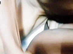 Can the cuckold guy handle his woman in this crazy threesome?