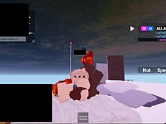hey, wanna see me pounded by two huge black futas in Roblox?