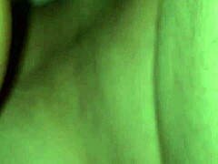 Wife handles my cock and glass dildo together! 😜