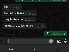 i caught my slutty girlfriend cheating via whatsapp, part 1