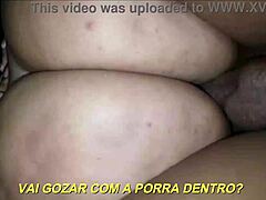 My wife got fucked, creampied, and cuckold ate all cum, oops subtitles in Portuguese