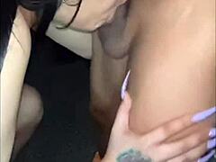 black guy detonates my throat with monster cock
