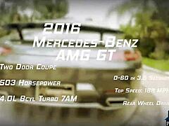 Playboy Babes In Hot Bikinis Wash Mercedes AMG GT Outdoors