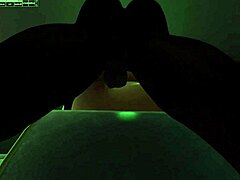 Black Man Fucks Asian Woman On Couch!