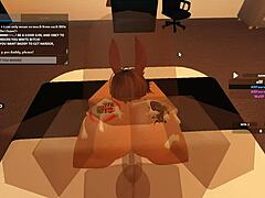Blacked Roblox Porn with Rough Anal Action!