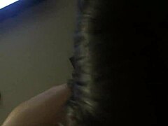 Latina Babe Sucks Massive Cock in Wild Session