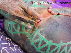 Alternative Anal Slut Taking Big Cock with Cum on Face