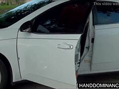 Blondie jerked off her step-dad with such skill! 😲